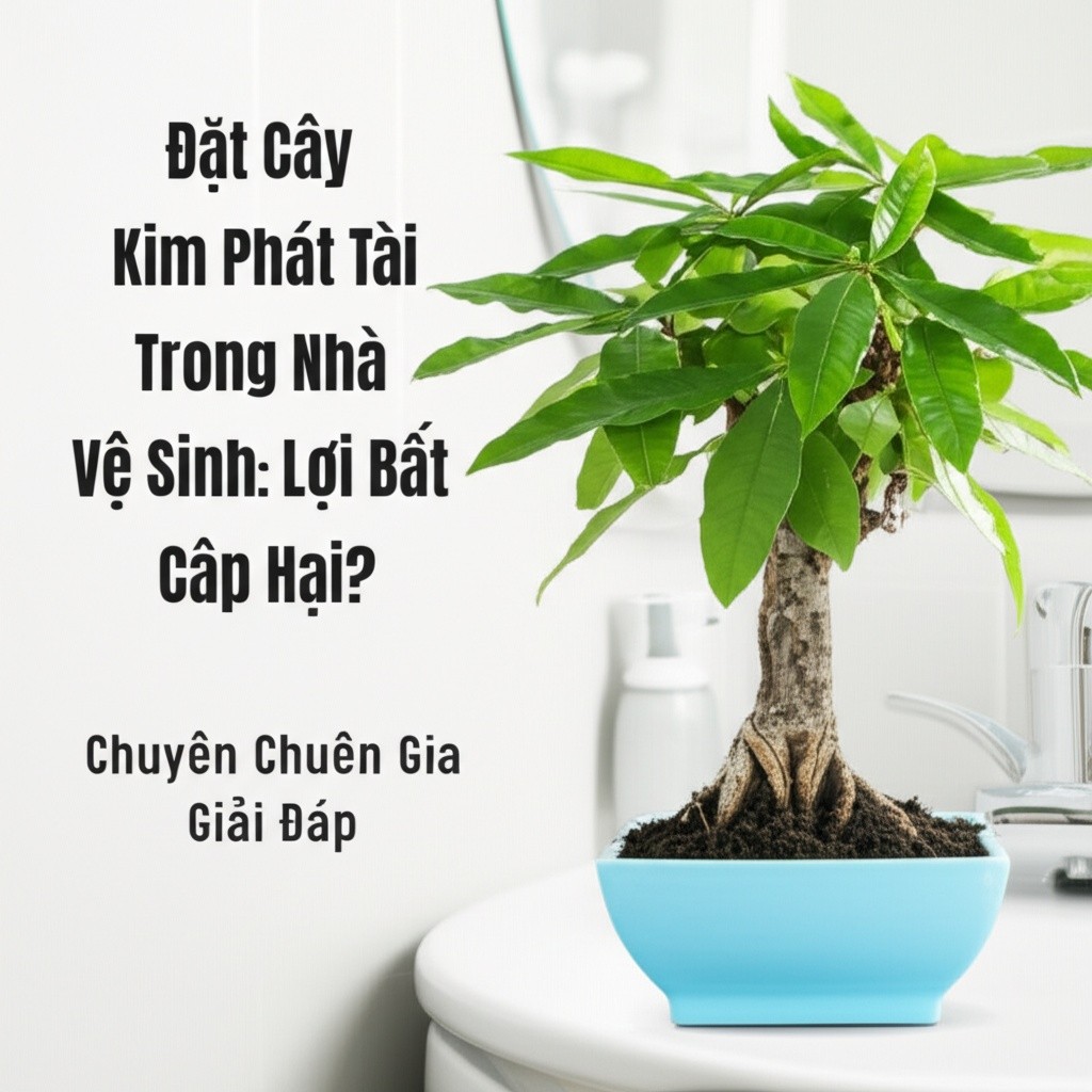Hình minh họa cho bài viết: Đặt Cây Kim Phát Tài Trong Nhà Vệ Sinh: Lợi Bất Cập Hại? Chuyên Gia Giải Đáp