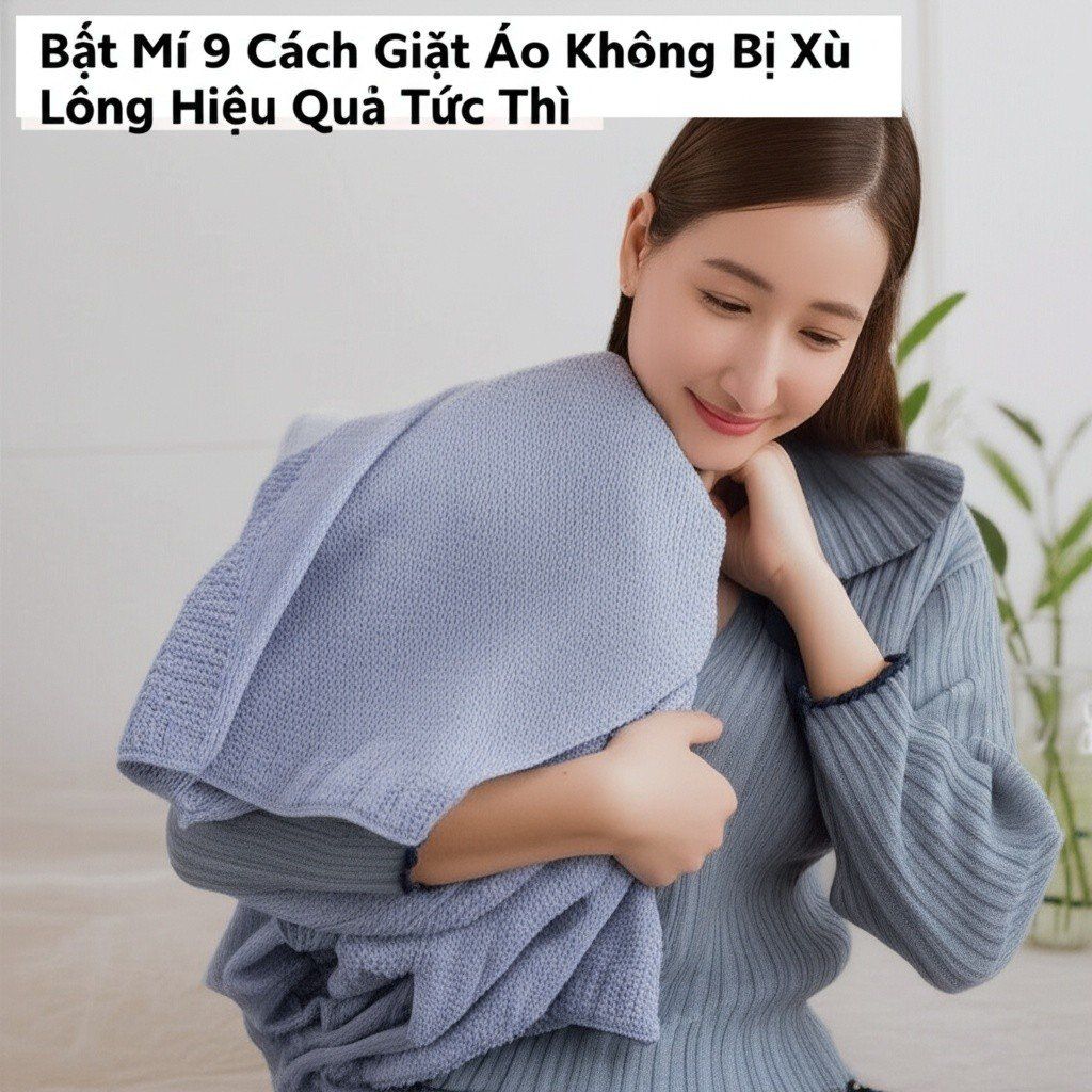 Hình minh họa cho bài viết: Bật Mí 9 Cách Giặt Áo Không Bị Xù Lông Hiệu Quả Tức Thì