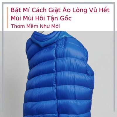 Bật Mí Cách Giặt Áo Lông Vũ Hết Mùi Hôi Tận Gốc, Thơm Mềm Như Mới