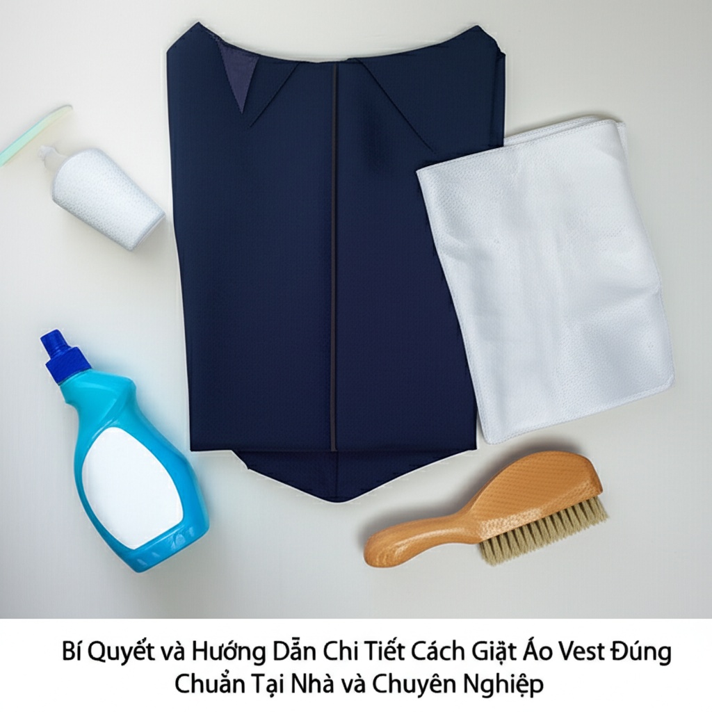 Hình minh họa cho bài viết: Bí Quyết và Hướng Dẫn Chi Tiết Cách Giặt Áo Vest Đúng Chuẩn Tại Nhà và Chuyên Nghiệp