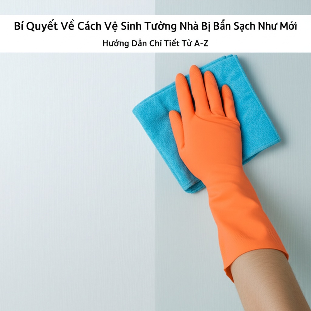 Hình minh họa cho bài viết: Bí Quyết Về Cách Vệ Sinh Tường Nhà Bị Bẩn Sạch Như Mới: Hướng Dẫn Chi Tiết Từ A-Z