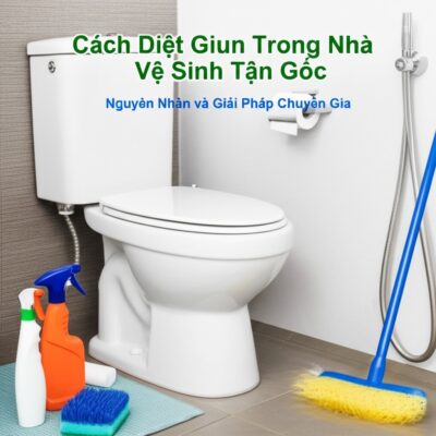 Cách Diệt Giun Trong Nhà Vệ Sinh Tận Gốc: Nguyên Nhân và Giải Pháp Chuyên Gia