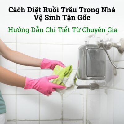Cách Diệt Ruồi Trâu Trong Nhà Vệ Sinh Tận Gốc: Hướng Dẫn Chi Tiết Từ Chuyên Gia