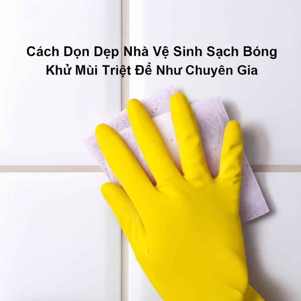 Hình minh họa cho bài viết: Cách Dọn Dẹp Nhà Vệ Sinh Sạch Bóng, Khử Mùi Triệt Để Như Chuyên Gia