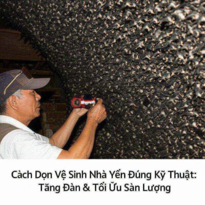 Cách Dọn Vệ Sinh Nhà Yến Đúng Kỹ Thuật: Tăng Đàn & Tối Ưu Sản Lượng