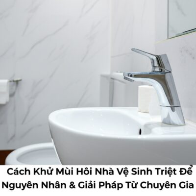 Cách Khử Mùi Hôi Nhà Vệ Sinh Triệt Để: Nguyên Nhân & Giải Pháp Từ Chuyên Gia