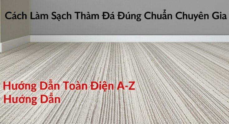 Cách Làm Sạch Thảm Đá Đúng Chuẩn Chuyên Gia: Hướng Dẫn Toàn Diện A-Z