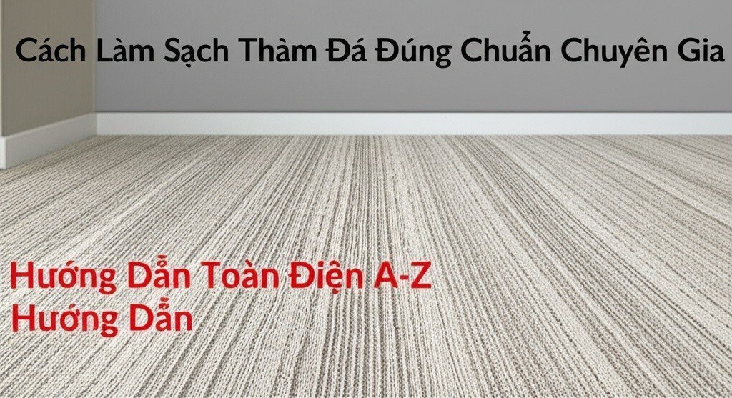 Hình minh họa cho bài viết: Cách Làm Sạch Thảm Đá Đúng Chuẩn Chuyên Gia: Hướng Dẫn Toàn Diện A-Z
