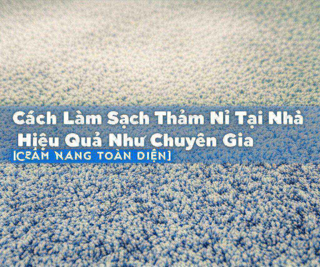 Hình minh họa cho bài viết: Cách Làm Sạch Thảm Nỉ Tại Nhà Hiệu Quả Như Chuyên Gia [Cẩm Nang Toàn Diện]