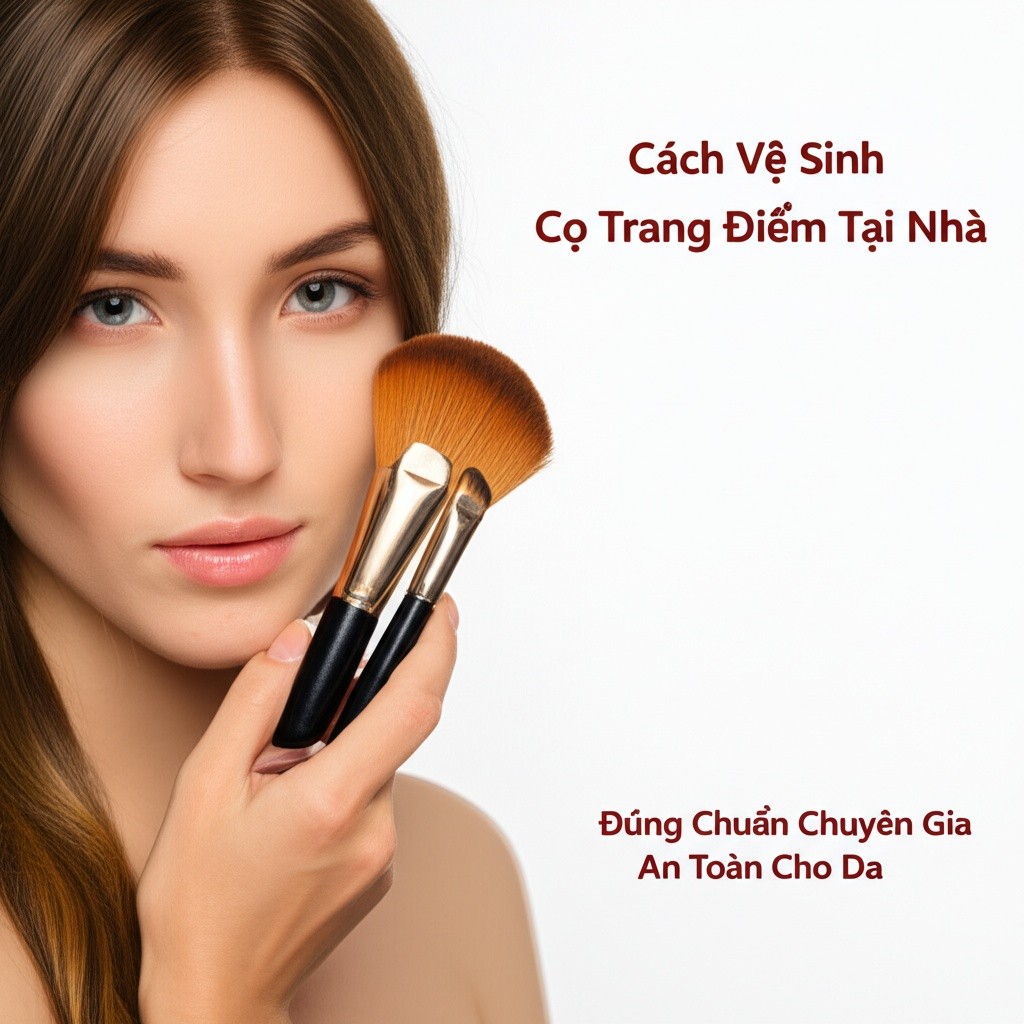 Hình minh họa cho bài viết: Cách Vệ Sinh Cọ Trang Điểm Tại Nhà Đúng Chuẩn Chuyên Gia, An Toàn Cho Da