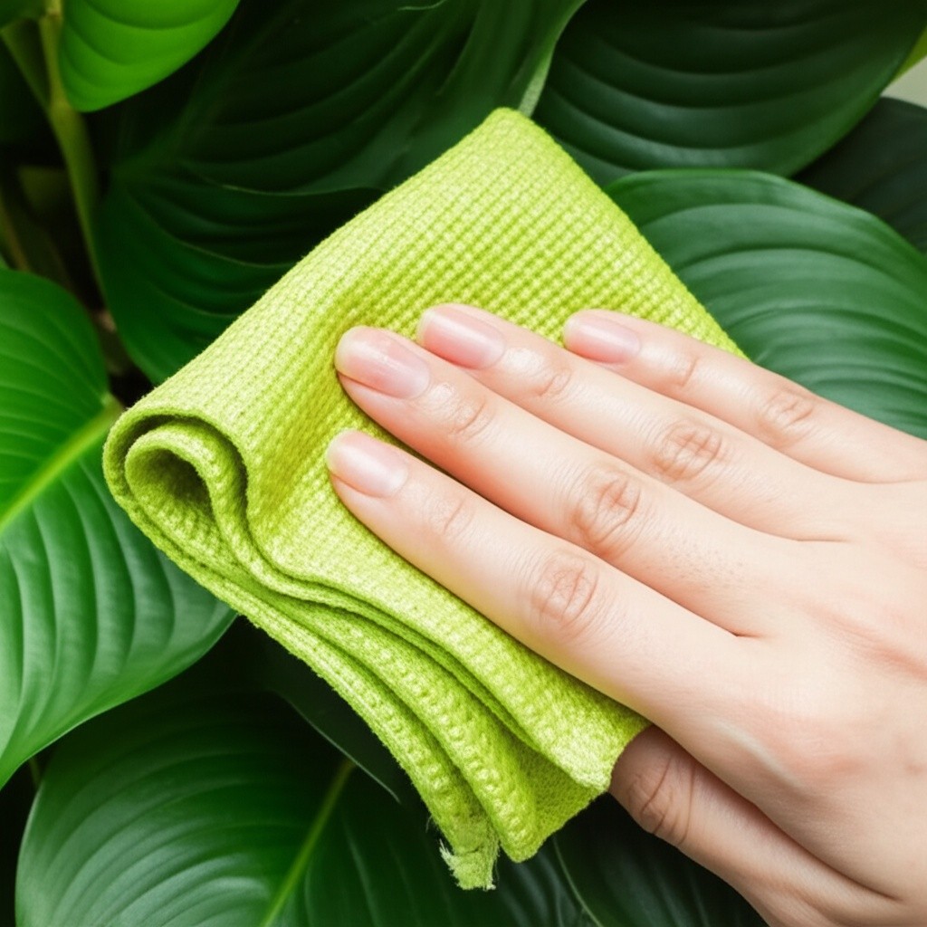 Hình minh họa cho bài viết: Cách Vệ Sinh Lá Cây Trong Nhà Đúng Chuẩn: Hướng Dẫn Toàn Diện Từ Chuyên Gia