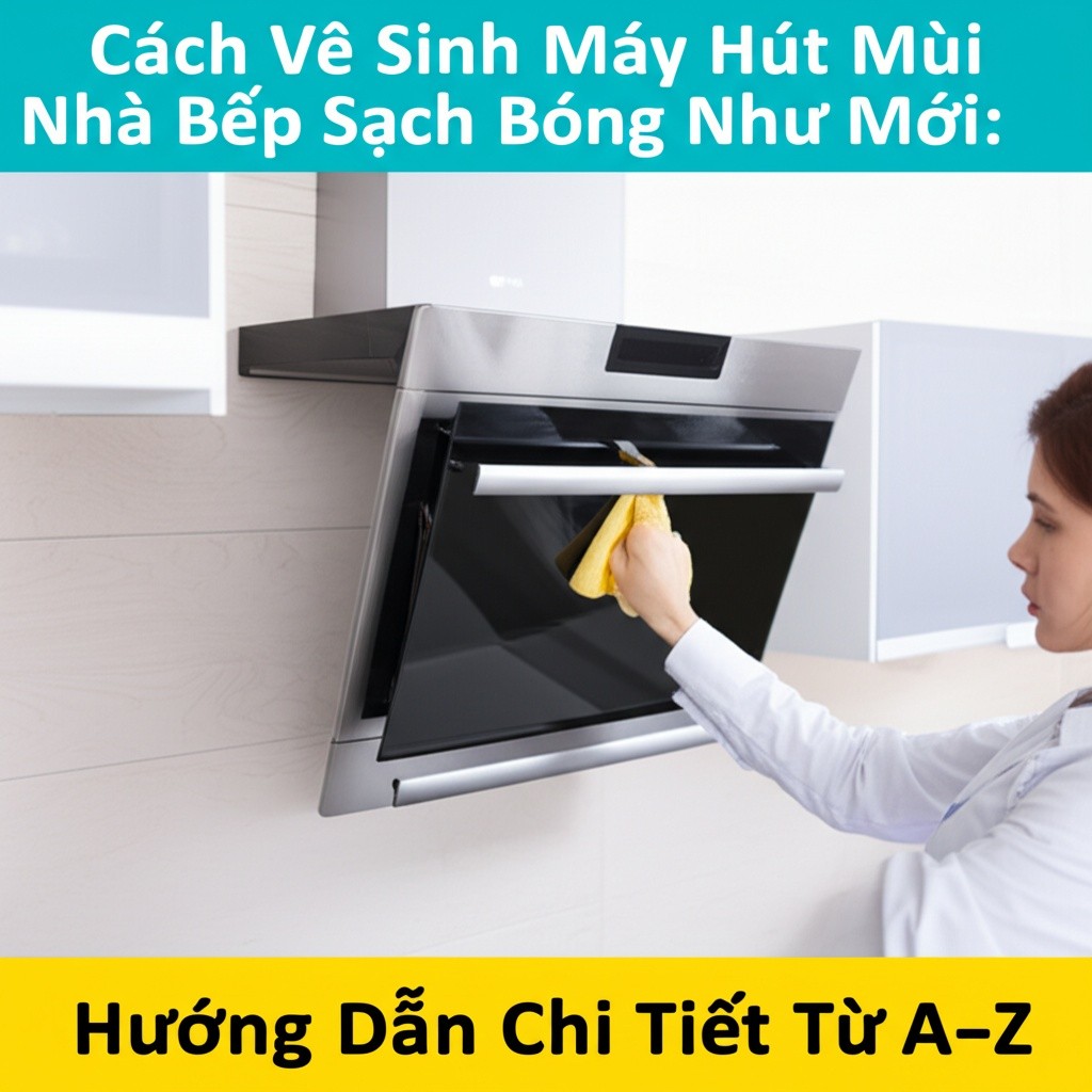 Hình minh họa cho bài viết: Cách Vệ Sinh Máy Hút Mùi Nhà Bếp Sạch Bóng Như Mới: Hướng Dẫn Chi Tiết Từ A-Z