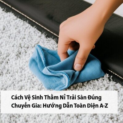 Cách Vệ Sinh Thảm Nỉ Trải Sàn Đúng Chuẩn Chuyên Gia: Hướng Dẫn Toàn Diện A-Z