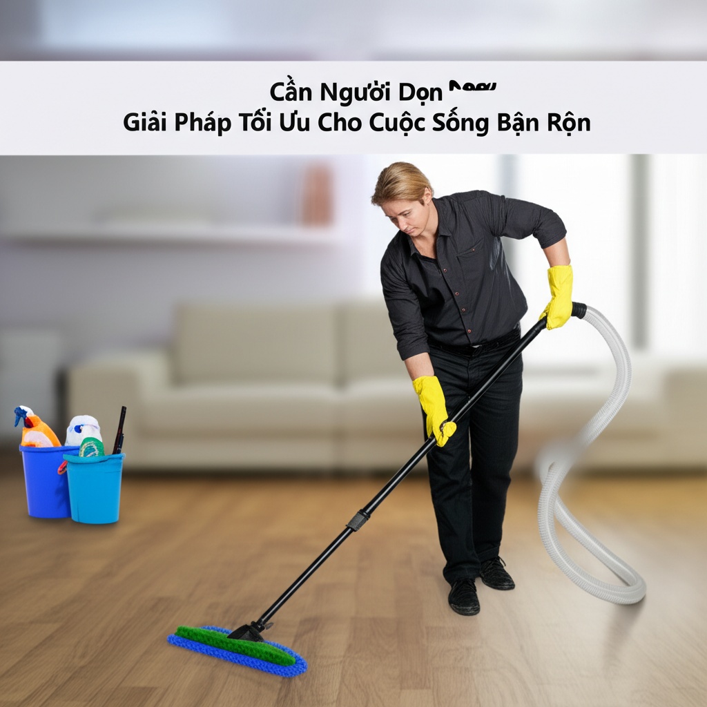 Hình minh họa cho bài viết: Cần Người Dọn Dẹp Nhà Theo Giờ? Giải Pháp Tối Ưu Cho Cuộc Sống Bận Rộn