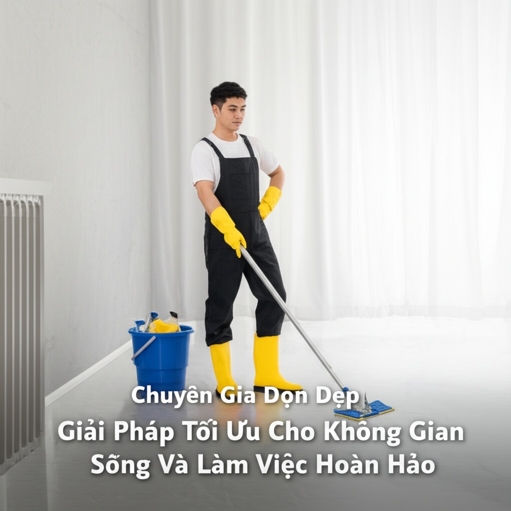 Hình minh họa cho bài viết: Chuyên Gia Dọn Dẹp: Giải Pháp Tối Ưu Cho Không Gian Sống Và Làm Việc Hoàn Hảo