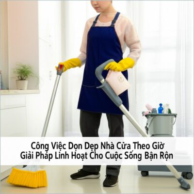 Công Việc Dọn Dẹp Nhà Cửa Theo Giờ: Giải Pháp Linh Hoạt Cho Cuộc Sống Bận Rộn