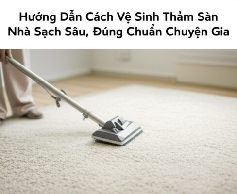 Hướng Dẫn Cách Vệ Sinh Thảm Sàn Nhà Sạch Sâu, Đúng Chuẩn Chuyên Gia