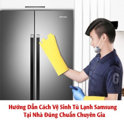 Hướng Dẫn Cách Vệ Sinh Tủ Lạnh Samsung Tại Nhà Đúng Chuẩn Chuyên Gia