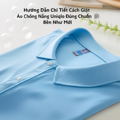 Hướng Dẫn Chi Tiết Cách Giặt Áo Chống Nắng Uniqlo Đúng Chuẩn, Bền Như Mới
