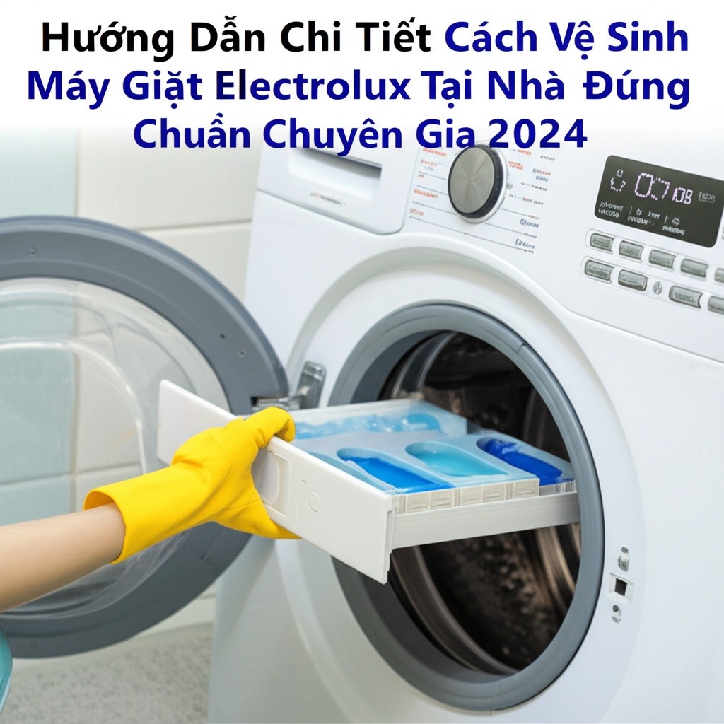 Hình minh họa cho bài viết: Hướng Dẫn Chi Tiết Cách Vệ Sinh Máy Giặt Electrolux Tại Nhà Đúng Chuẩn Chuyên Gia 2024