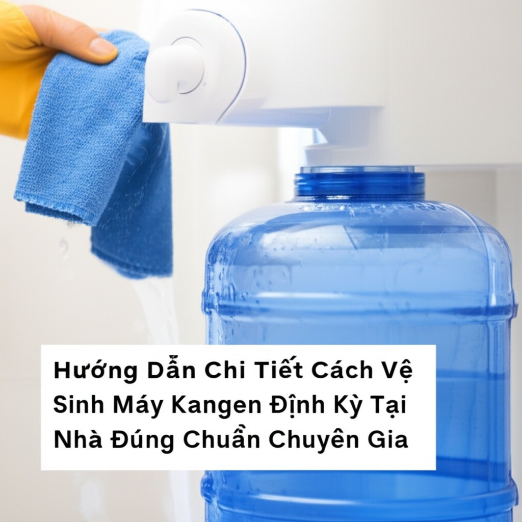 Hình minh họa cho bài viết: Hướng Dẫn Chi Tiết Cách Vệ Sinh Máy Kangen Định Kỳ Tại Nhà Đúng Chuẩn Chuyên Gia