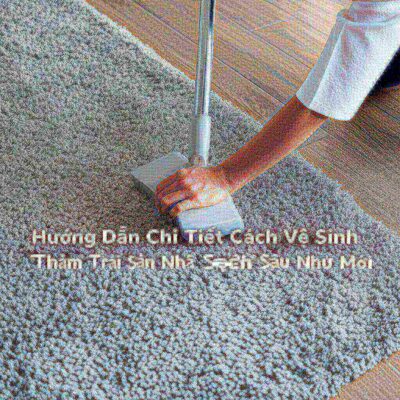 Hướng Dẫn Chi Tiết Cách Vệ Sinh Thảm Trải Sàn Nhà Sạch Sâu Như Mới
