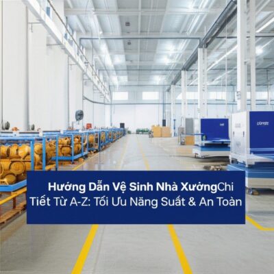 Hướng Dẫn Vệ Sinh Nhà Xưởng Chi Tiết Từ A-Z: Tối Ưu Năng Suất & An Toàn