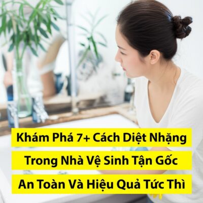 Khám Phá 7+ Cách Diệt Nhặng Trong Nhà Vệ Sinh Tận Gốc, An Toàn Và Hiệu Quả Tức Thì
