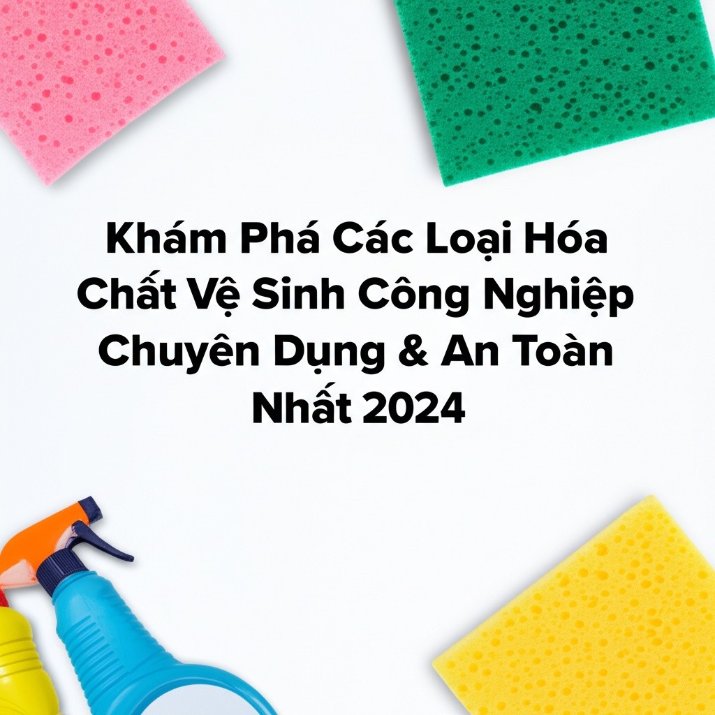 Hình minh họa cho bài viết: Khám Phá Các Loại Hóa Chất Vệ Sinh Công Nghiệp Chuyên Dụng & An Toàn Nhất 2024