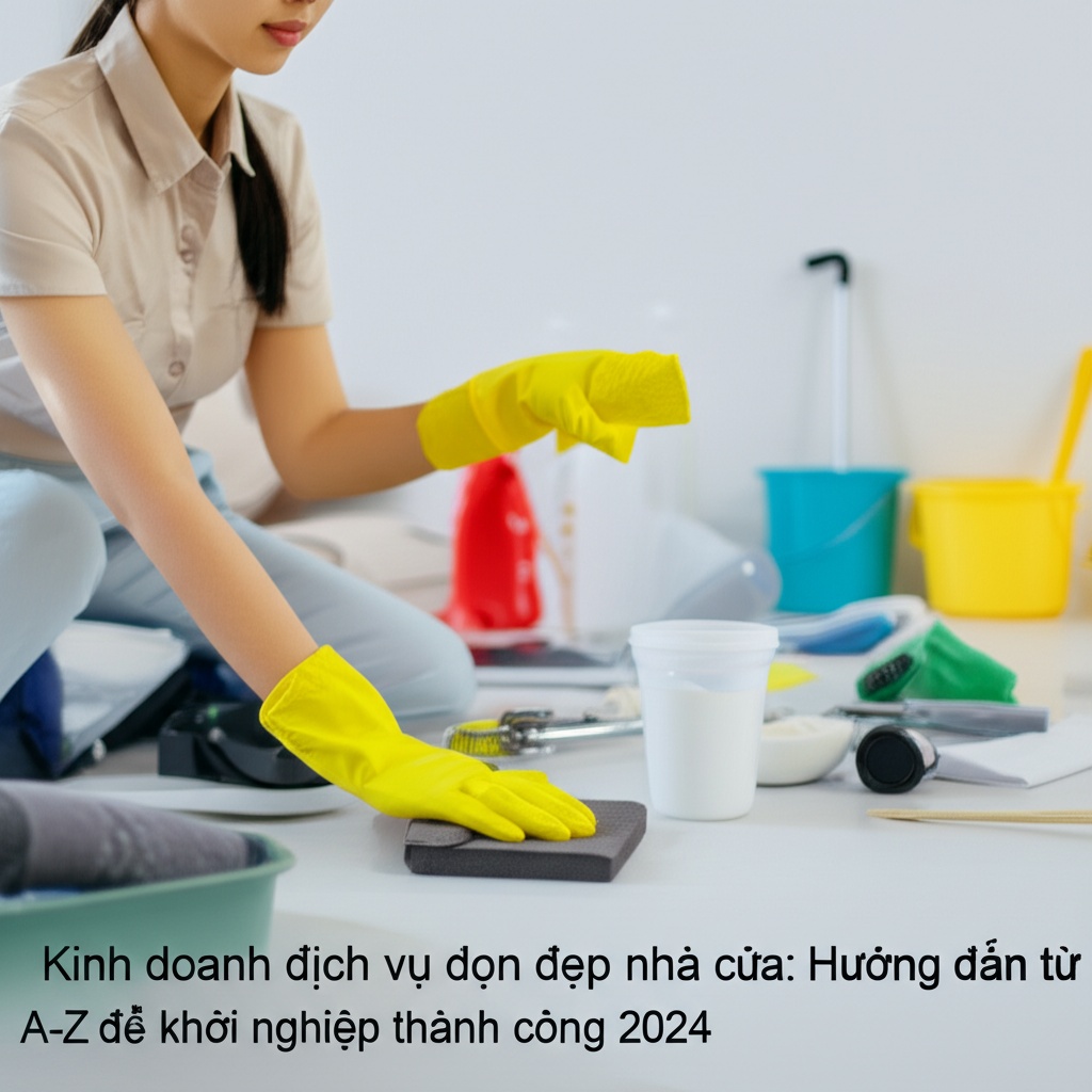 Hình minh họa cho bài viết: Kinh doanh dịch vụ dọn dẹp nhà cửa: Hướng dẫn từ A-Z để khởi nghiệp thành công 2024
