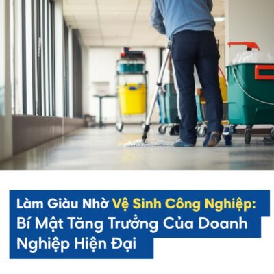 Làm Giàu Nhờ Vệ Sinh Công Nghiệp: Bí Mật Tăng Trưởng Của Doanh Nghiệp Hiện Đại