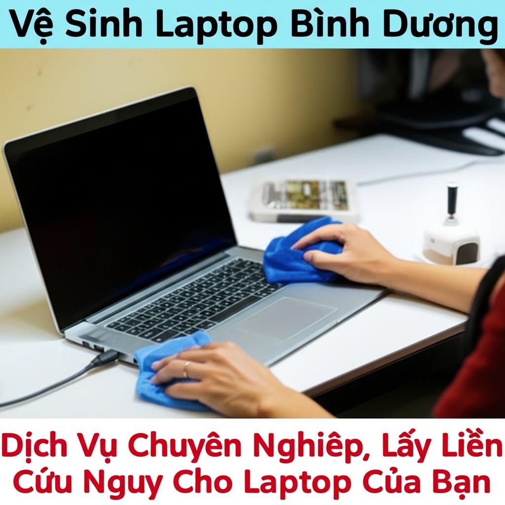 Hình minh họa cho bài viết: Vệ Sinh Laptop Bình Dương: Dịch Vụ Chuyên Nghiệp, Lấy Liền Cứu Nguy Cho Laptop Của Bạn